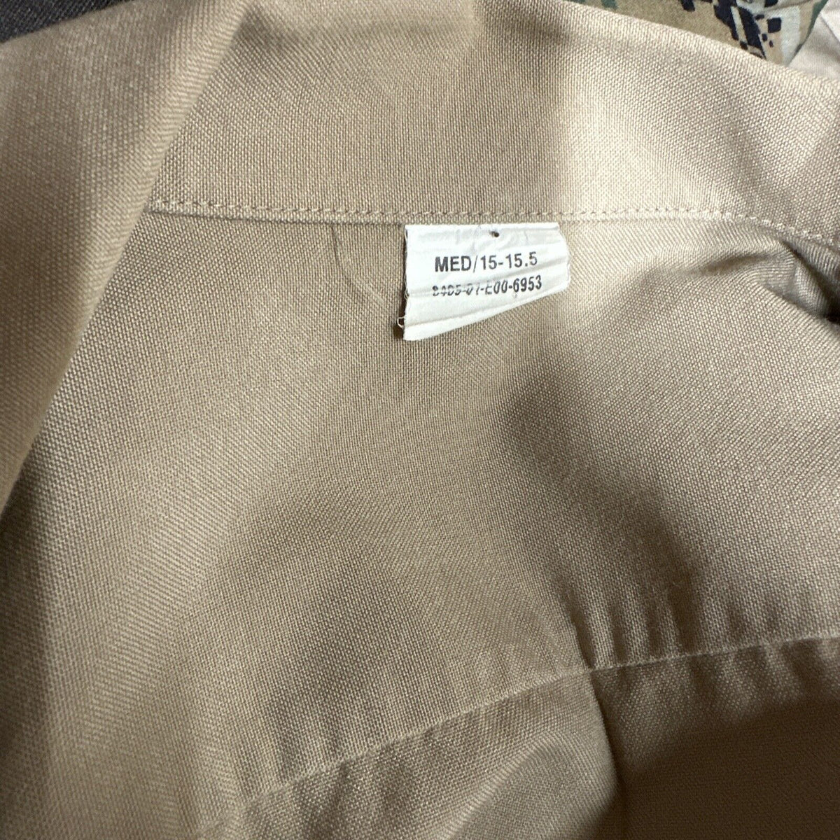 Men’s Medium Usmc Marine Button Up Uniform Shirt