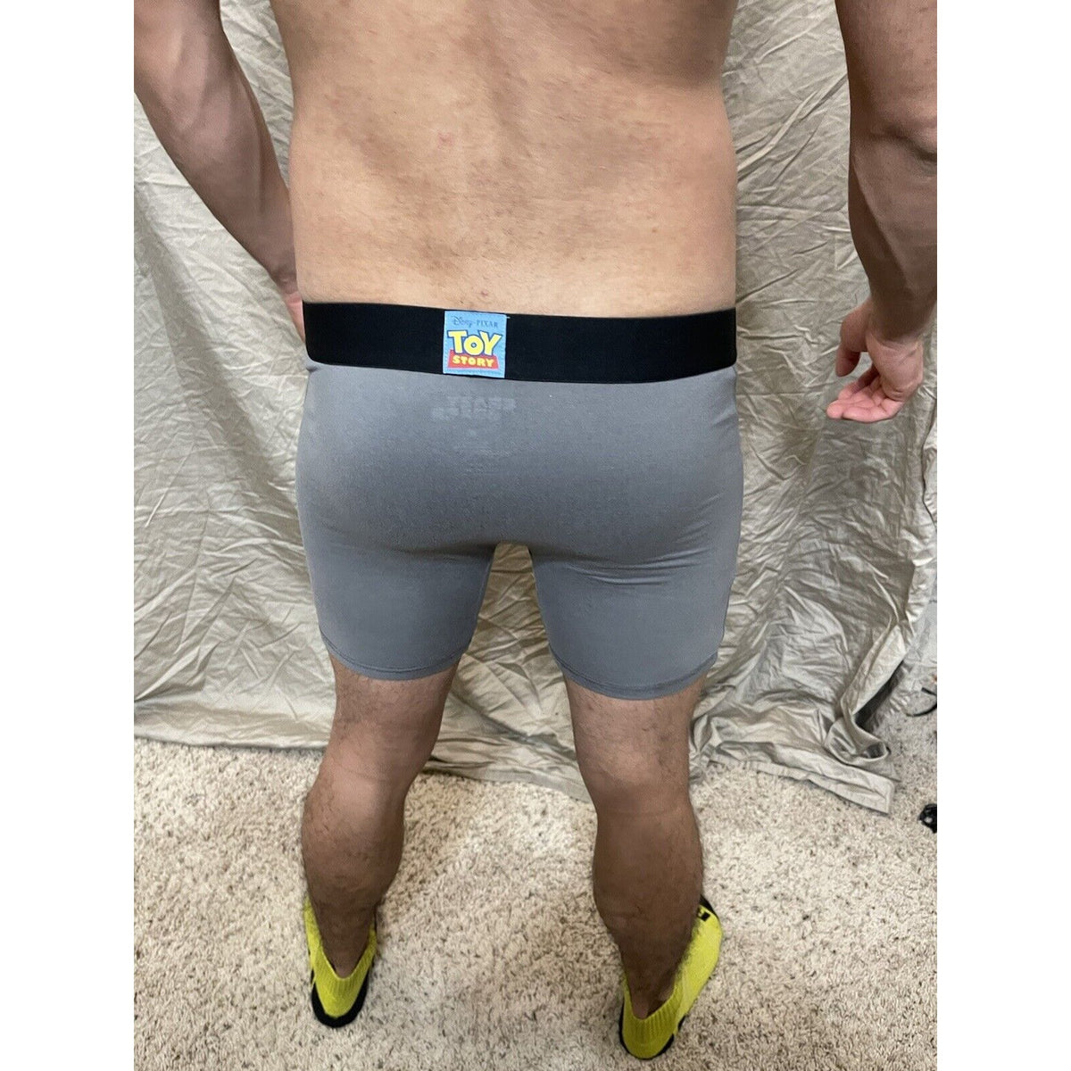 Men's XL crazy boxer gray toy story boxer brief