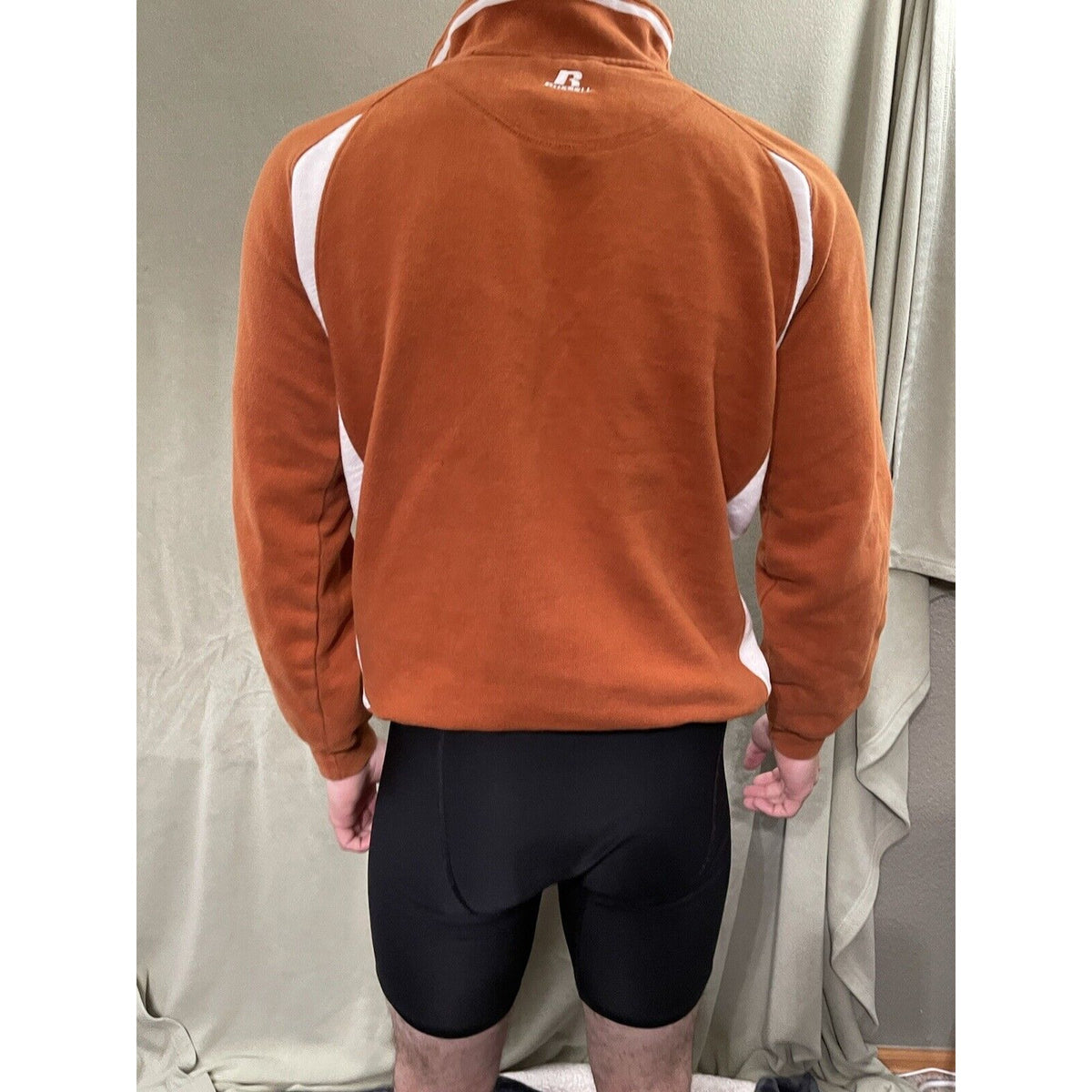 Russell Athletic Team Issue Small 1/4 Zip Harmony Longhorns